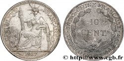 INDOCHINE FRANÇAISE 10 Centièmes 1937 Paris