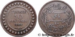 TUNISIA - FRENCH PROTECTORATE 10 Centimes AH1326 1908 Paris