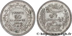TUNESIEN - Französische Protektorate  50 Centimes AH1335 1916 Paris