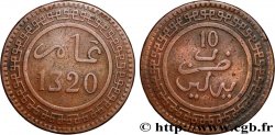 MOROCCO 10 Mazounas Abdul Aziz an 1320 1902 Berlin