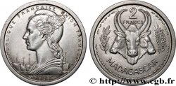 MADAGASCAR French Union 2 Francs 1948 Paris