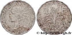 GUADELOUPE Bon pour 1 Franc 1921 