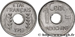 FRENCH INDOCHINA 1 Centième 1943 Hanoï