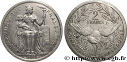 NOUVELLE CALÉDONIE Piéfort 2 Francs I.E.O.M.  1979 Paris FDC 