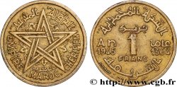 MAROC - PROTECTORAT FRANÇAIS 1 Franc AH 1364 1945 Paris