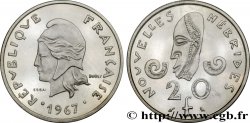 NOUVELLES HÉBRIDES (VANUATU depuis 1980) Essai de 20 Francs 1967 Paris