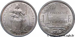 FRENCH POLYNESIA 1 Franc 1975 Paris