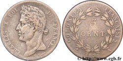 COLONIES FRANÇAISES - Charles X, pour la Guyane et le Sénégal 5 centimes 1825 Paris