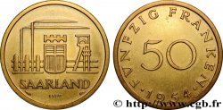 SAARLAND 50 Franken ESSAI 1954 Paris