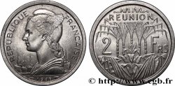 ISLA DE LA REUNIóN 2 Francs 1948 Paris