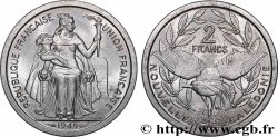 NEW CALEDONIA 2 Francs Union Française 1949 Paris
