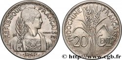 INDOCHINE FRANÇAISE 20 Centièmes 1941 San Francisco