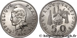 NOUVELLE CALÉDONIE 50 Francs I.E.O.M Marianne 2001 Paris