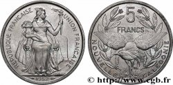 NEW CALEDONIA 5 Francs Union Française 1952 Paris