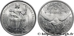 NEW CALEDONIA 5 Francs Union Française 1952 Paris