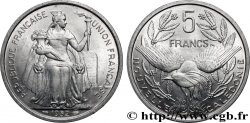 NOUVELLE CALÉDONIE 5 Francs Union Française 1952 Paris