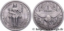 NEUKALEDONIEN 1 Franc Union Française 1949 Paris