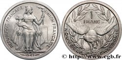 NOUVELLE CALÉDONIE 1 Franc Union Française 1949 Paris