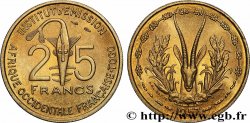 FRENCH WEST AFRICA - TOGO 25 Francs 1957 Paris