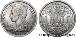 ÎLE DE LA RÉUNION 1 Franc Marianne / canne à sucre 1948 Paris