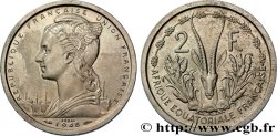 AFRIQUE ÉQUATORIALE FRANÇAISE - UNION FRANÇAISE Essai de 2 Francs 1948 Paris