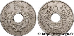INDOCHINE FRANÇAISE 5 Centièmes 1938 Paris