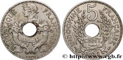 INDOCHINE FRANÇAISE 5 Centièmes 1938 Paris