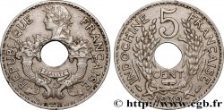 INDOCHINE FRANÇAISE 5 Centièmes 1939 Paris