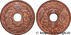 INDOCHINE FRANÇAISE 1/2 Centième 1939 Paris