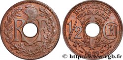 INDOCHINE FRANÇAISE 1/2 Centième 1939 Paris