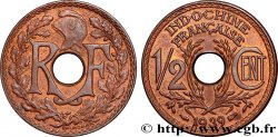 INDOCHINE FRANÇAISE 1/2 Centième 1939 Paris