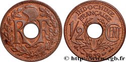 INDOCHINE FRANÇAISE 1/2 Centième 1939 Paris