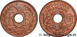 INDOCHINE FRANÇAISE 1/2 Centième 1939 Paris