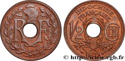 INDOCHINE FRANÇAISE 1/2 Centième 1939 Paris