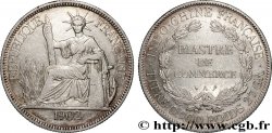INDOCHINE FRANÇAISE 1 Piastre de Commerce 1902 Paris
