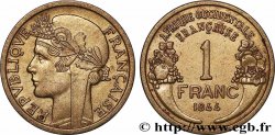 FRENCH WEST AFRICA 1 Franc Morlon 1944 Londres