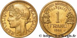 AFRICA OCCIDENTALE FRANCESA  1 Franc Morlon 1944 Londres 