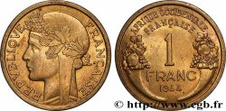 AFRIQUE OCCIDENTALE FRANÇAISE 1 Franc Morlon 1944 Londres