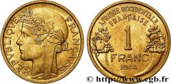 AFRIQUE OCCIDENTALE FRANÇAISE 1 Franc Morlon 1944 Londres