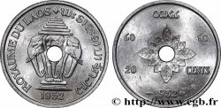 LAOS 20 Cents Royaume du Laos, éléphants 1952 Paris