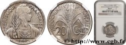 FRENCH INDOCHINA 20 Centièmes 1941 San Francisco
