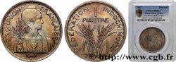 FRENCH INDOCHINA 1 Piastre Union Française - Fédération Indochinoise 1947 Paris