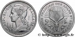 DJIBOUTI - Territoire français des AFARS et des ISSAS Essai 2 Francs 1968 Paris