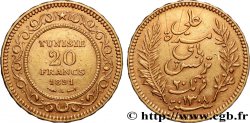 OR, PALLADIUM ET PLATINE INVESTISSEMENT 20 Francs or Bey Ali AH 1308 1891 Paris