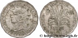 GUADELOUPE Bon pour 50 Centimes 1921 
