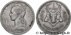 MADAGASCAR French Union 1 Franc 1948 Paris