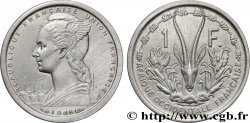 FRENCH WEST AFRICA - FRENCH UNION 1 Franc Union Française 1948 Paris