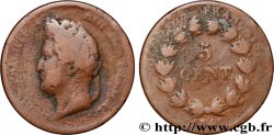 FRENCH COLONIES - Louis-Philippe for Guadeloupe 5 Centimes Louis Philippe Ier 1841 Paris - A