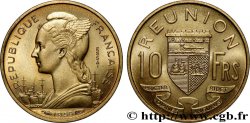 ÎLE DE LA RÉUNION Essai de 10 Francs 1955 Paris