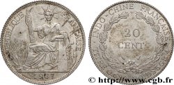 INDOCHINE FRANÇAISE 20 Centièmes 1937 Paris